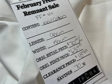 Load image into Gallery viewer, FF#101   White Pique 100%Cotton Italian Shirting Remnant 70% OFF