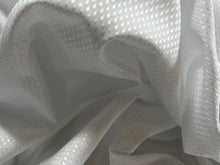 Load image into Gallery viewer, FF#102  White Pique 100%Cotton Italian Shirting Remnant 70% OFF