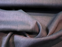Load image into Gallery viewer, Bordeaux &amp; Black Mix 50% Wool, 50% Linen.   1/4 Metre Price