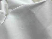 Load image into Gallery viewer, FF#116 White 100%Cotton Italian Shirting Remnant 70% OFF