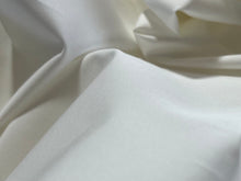 Load image into Gallery viewer, FF#122 White 100%Cotton Italian Shirting Remnant 70% OFF 2x Available