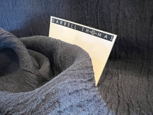 Load image into Gallery viewer, Crinkle Indigo Navy 100% Linen.  1/4 Metre Price