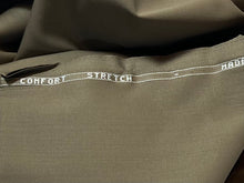 Load image into Gallery viewer, FF#159 Khaki Stretch 100% Wool Gabardine Remnant 90% Off!!