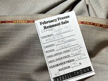 Load image into Gallery viewer, FF#166 Light Grey Taupe Pinstripe Super 130's 100% Wool Remnant 90% Off!! 2x Available