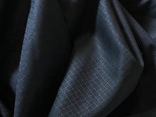 Load image into Gallery viewer, FF#174 Navy Diamond Jacquard Super 130's 100% Wool GabardineRemnant 75% Off!!