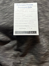 Load image into Gallery viewer, FF#182 Luxor Stretch 56% Wool 20% Cotton 13% Poly 2% Elastane Remnant 90% Off!! 2x Available