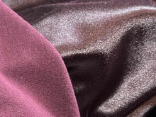 Load image into Gallery viewer, Aubergine Purple Kasha Lining.    1/4 Metre Price
