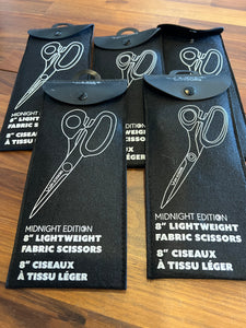 8" Midnight Edition Lightweight LDH Fabric Shears