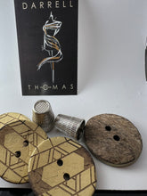 Load image into Gallery viewer, Mid Century Modern Coconut Button.   Price per Button