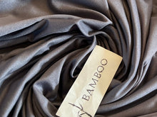 Load image into Gallery viewer, Dove Grey 92% Bamboo 8% Spandex Knit.    1/4 Meter Price