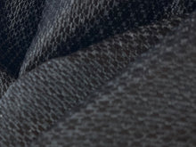 Load image into Gallery viewer, Black Lightweight 100% Silk Matelasse  1/4 Metre Price