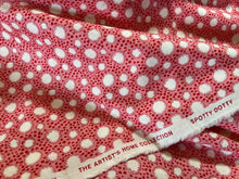 Load image into Gallery viewer, Liberty Pink Spotty Dotty 100% Cotton.   1/4 Metre Price
