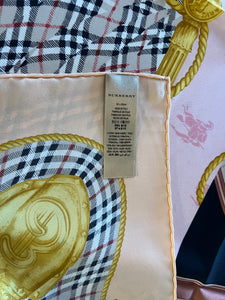 Designer Montage Print 100% Silk Scarf  50% Off Only 1x Available