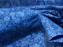 Load image into Gallery viewer, Liberty Emily Belle Ultramarine 100% Cotton.   1/4 Metre Price