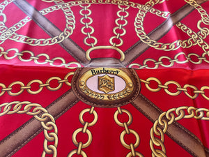 Designer Love Heart 100% Silk Scarf  50% Off Only 1x Available