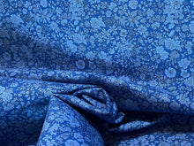 Load image into Gallery viewer, Liberty Emily Belle Ultramarine 100% Cotton.   1/4 Metre Price