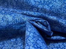 Load image into Gallery viewer, Liberty Emily Belle Ultramarine 100% Cotton.   1/4 Metre Price
