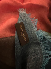 Load image into Gallery viewer, Designer Rainbow Radiant Scarf  100% Wool, Silk &amp; Cashmere  Shawl 75% Off Only 1x Available