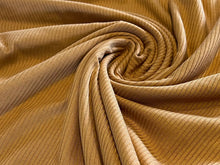 Load image into Gallery viewer, #1656 Burnt Pumpkin 92% Bamboo 8% Spandex Rib Knit Remnants