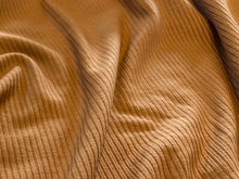 Load image into Gallery viewer, #1656 Burnt Pumpkin 92% Bamboo 8% Spandex Rib Knit Remnants