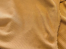 Load image into Gallery viewer, #1656 Burnt Pumpkin 92% Bamboo 8% Spandex Rib Knit Remnants