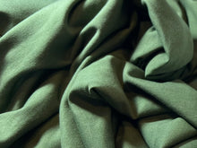 Load image into Gallery viewer, Fern Green Bamboo French Terry 67% Bamboo Rayon 28% Cotton 5% Spandex Knit    PRICE PER METRE