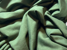 Load image into Gallery viewer, Fern Green Bamboo French Terry 67% Bamboo Rayon 28% Cotton 5% Spandex Knit    PRICE PER METRE