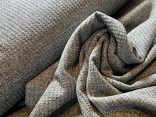 Load image into Gallery viewer, Grey Waffle Knit 96% Bamboo Rayon 4% Spandex Knit    PRICE PER METRE