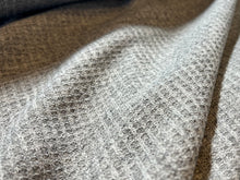 Load image into Gallery viewer, Grey Waffle Knit 96% Bamboo Rayon 4% Spandex Knit    PRICE PER METRE