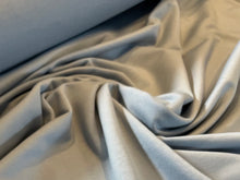 Load image into Gallery viewer, Dusty Blue Bamboo French Terry 67% Bamboo Rayon 28% Cotton 5% Spandex Knit    PRICE PER METRE