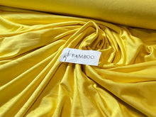 Load image into Gallery viewer, Bright Chartreuse 95% Bamboo 5% Spandex Knit.    1/4 Meter Price