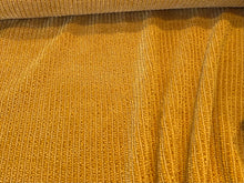 Load image into Gallery viewer, Goldenrod 94% Polyester 5% Rayon 1% Elastane Chenille  Price per METRE