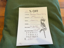 Load image into Gallery viewer, #1657 Fern Green Bamboo French Terry 67% Bamboo Rayon 28% Cotton 5% Spandex Knit Remnant