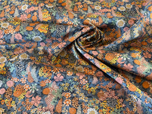 Load image into Gallery viewer, Blue Ciera Liberty of London 100% Cotton Tana Lawn   1/4 Meter Price