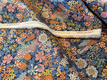 Load image into Gallery viewer, Blue Ciera Liberty of London 100% Cotton Tana Lawn   1/4 Meter Price