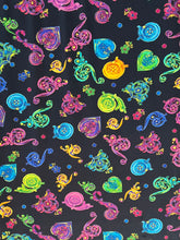 Load image into Gallery viewer, Designer Neon Paisley Viscose Knit.   1/4 Metre Price