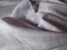 Load image into Gallery viewer, Mauve Flecked 100% Handkerchief Linen.  1/4 Metre Price