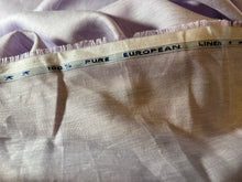 Load image into Gallery viewer, Mauve Flecked 100% Handkerchief Linen.  1/4 Metre Price