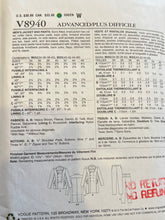 Load image into Gallery viewer, Vogue #8940 Men's Coat Size 40-42-44-46