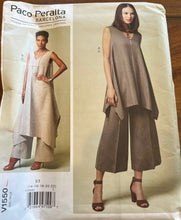 Load image into Gallery viewer, Vogue #1550 Paco Peralta Tunic and Pants Size 6-8-10-12-14
