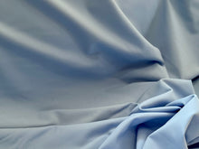Load image into Gallery viewer, Baby Blue Carvico Italian VITA Recycled Matt Nylon Lycra 70% 0ff!!  Price per METRE
