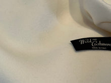 Load image into Gallery viewer, Exclusive Luxurious Ivory 60% Wool 40% Cashmere Coating  1/4 Metre Price