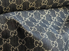 Load image into Gallery viewer, Exclusive Deep Indigo Designer Denim 100% Cotton.  1/4 Metre Price