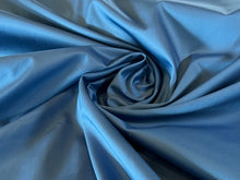 Load image into Gallery viewer, Ocean Blue Italian 100% Cotton Shirting.    1/4 Metre Price