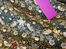 Load image into Gallery viewer, Strawberry Thief - Green Liberty of London Tana Lawn 100% Cotton.    1/4 Meter Price