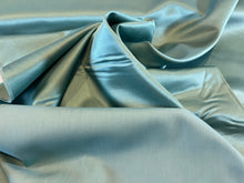 Load image into Gallery viewer, Turquoise Radiance 55% Cotton 45% Silk.  1/4 Metre Price