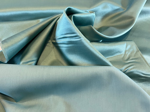 Turquoise Radiance 55% Cotton 45% Silk.  1/4 Metre Price