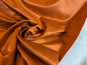 Copper Radiance 55% Cotton 45% Silk.  1/4 Metre Price