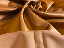 Load image into Gallery viewer, Copper Radiance 55% Cotton 45% Silk.  1/4 Metre Price