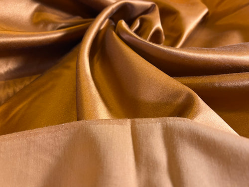 Copper Radiance 55% Cotton 45% Silk.  1/4 Metre Price